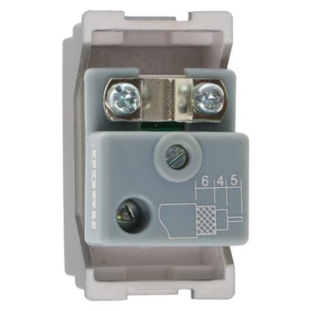 เต้ารับโทรทัศน์ 75 โอห์ม HACO TJ-W8201TV-MSB สี MATT GREY_2