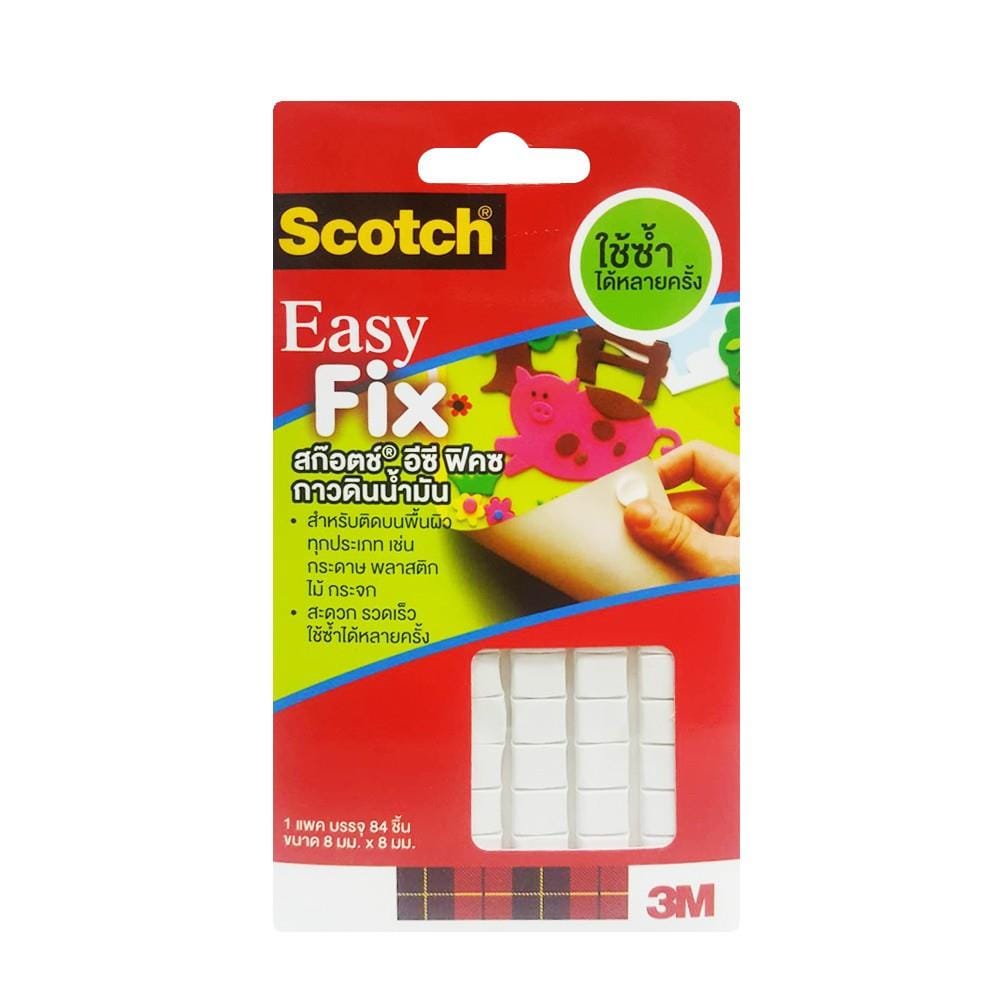 กาวดินน้ำมัน SCOTCH EASY FIX 84 ชิ้น