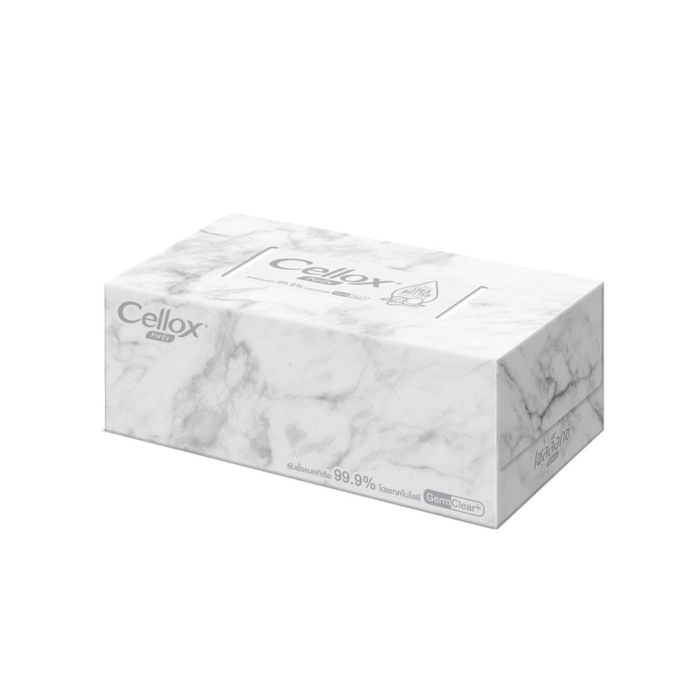 กระดาษเช็ดหน้า CELLOX DECOR 135 แผ่น แพ็ก 3 ชิ้น