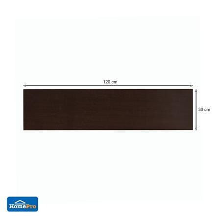 แผ่นชั้นไม้เมลามีน STACKO 120x30x1.6 ซม. สีเวงเก้_6