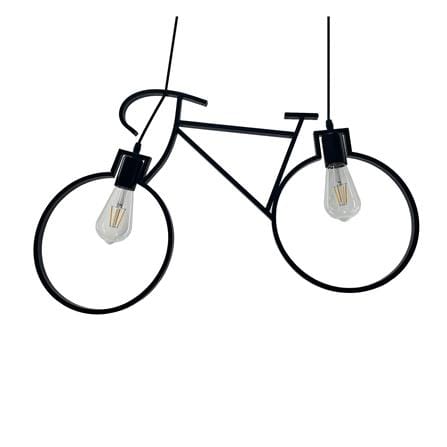 ไฟช่อ EVL HG-0019/2 สีดำ 2 หัว_1