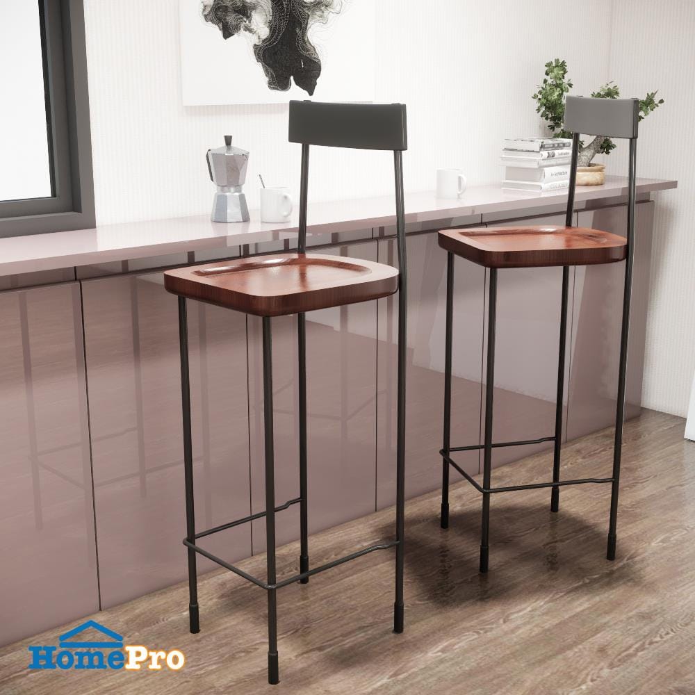 BAR STOOL FURDINI AWAKE WALNUT