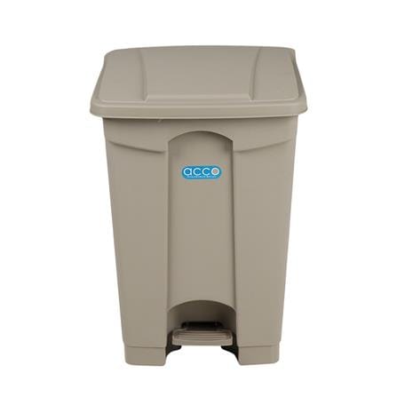 ถังขยะเหยียบเหลี่ยม ACCO V018051 ขนาด 45L สีเทา_1