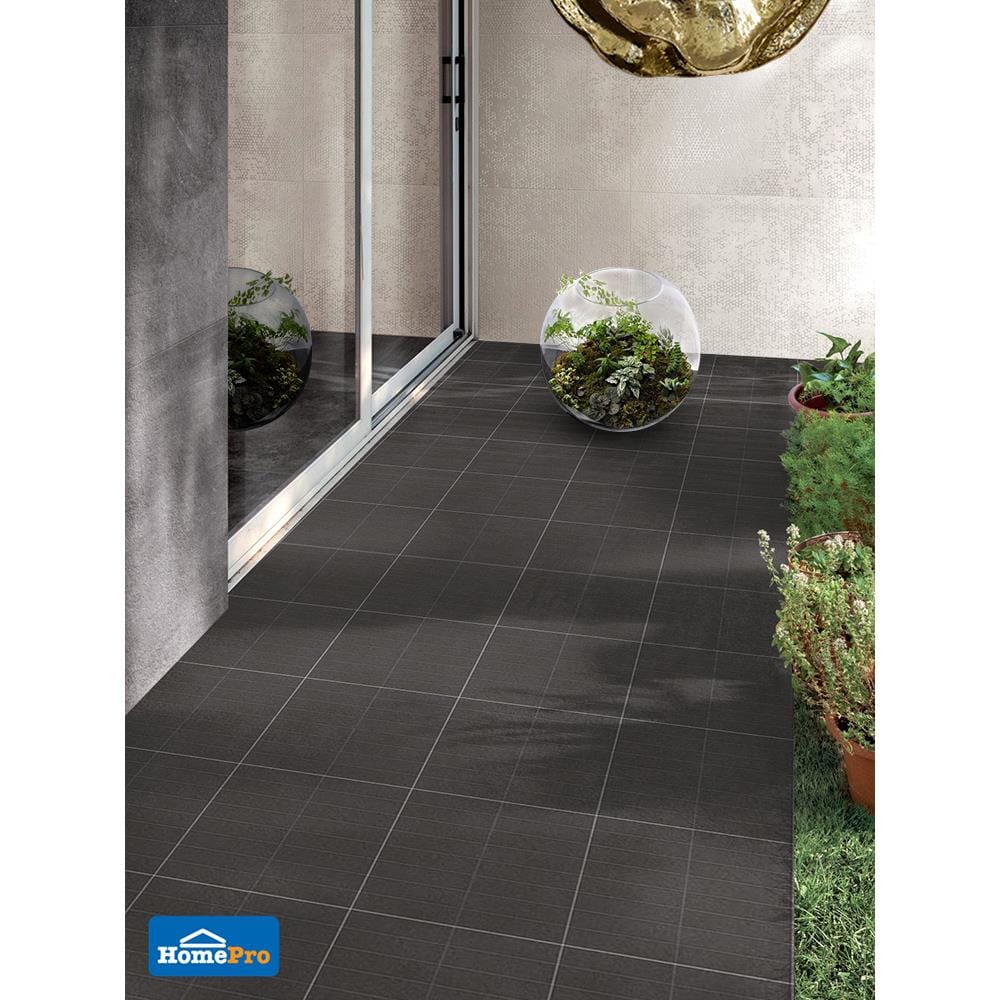 กระเบื้องพื้น 12x12 นิ้ว DURAGRES นิวออร์ลีนส์ ดำ A