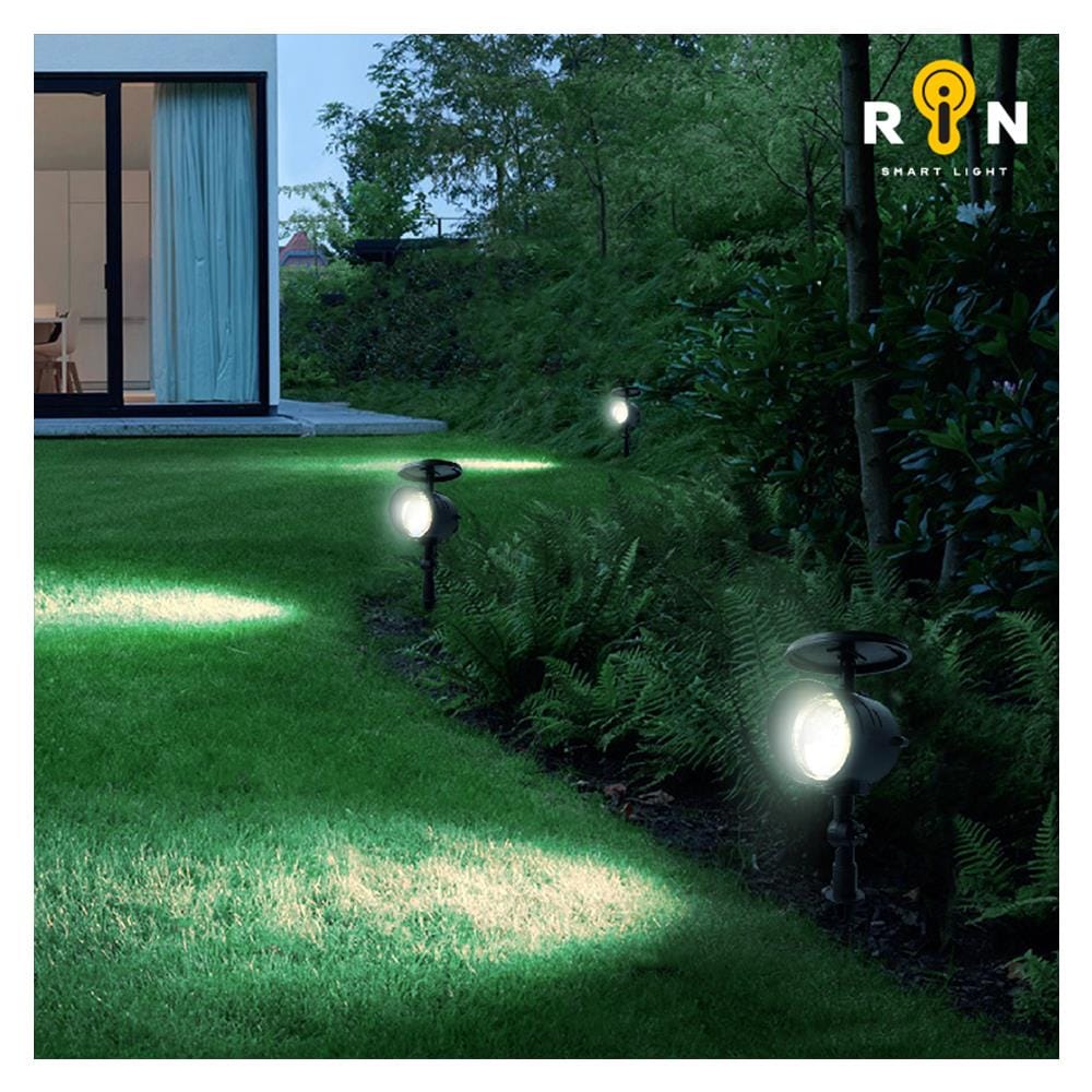 SOLAR GARDEN LIGHT RIN 216101201 BLACK