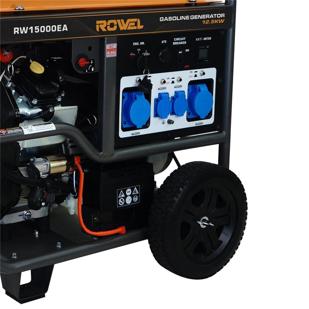 เครื่องกำเนิดไฟฟ้าเบนซิน ROWEL RW15000EA 12 กิโลวัตต์