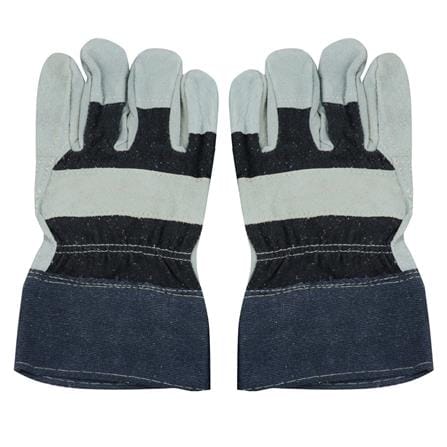 ถุงมือหนังทนความร้อน FITT 10.5 นิ้ว สีเทา_2