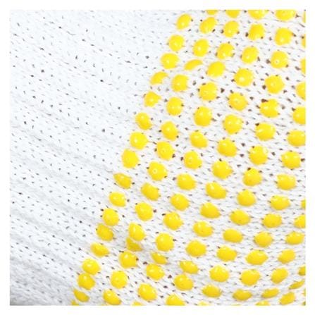 ถุงมือทอเสริมจุดPVC FITT 7 นิ้ว สีขาว_3