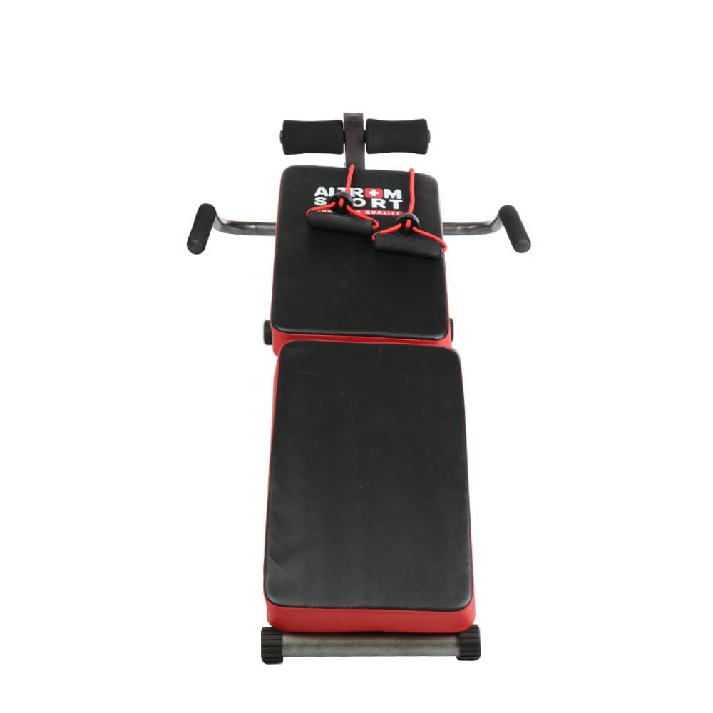 เก้าอี้ซิทอัพ ALTROM SPORT AL-1011 สีดำ/แดง