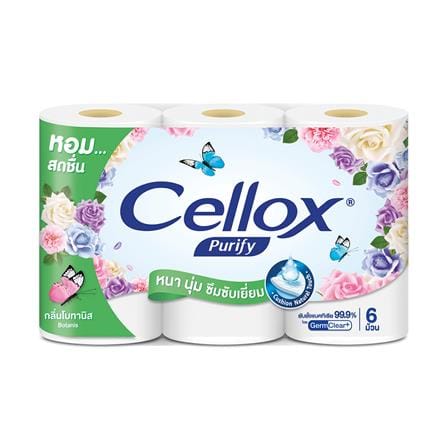 กระดาษชำระ CELLOX BOTANIS แพ็ค6_0