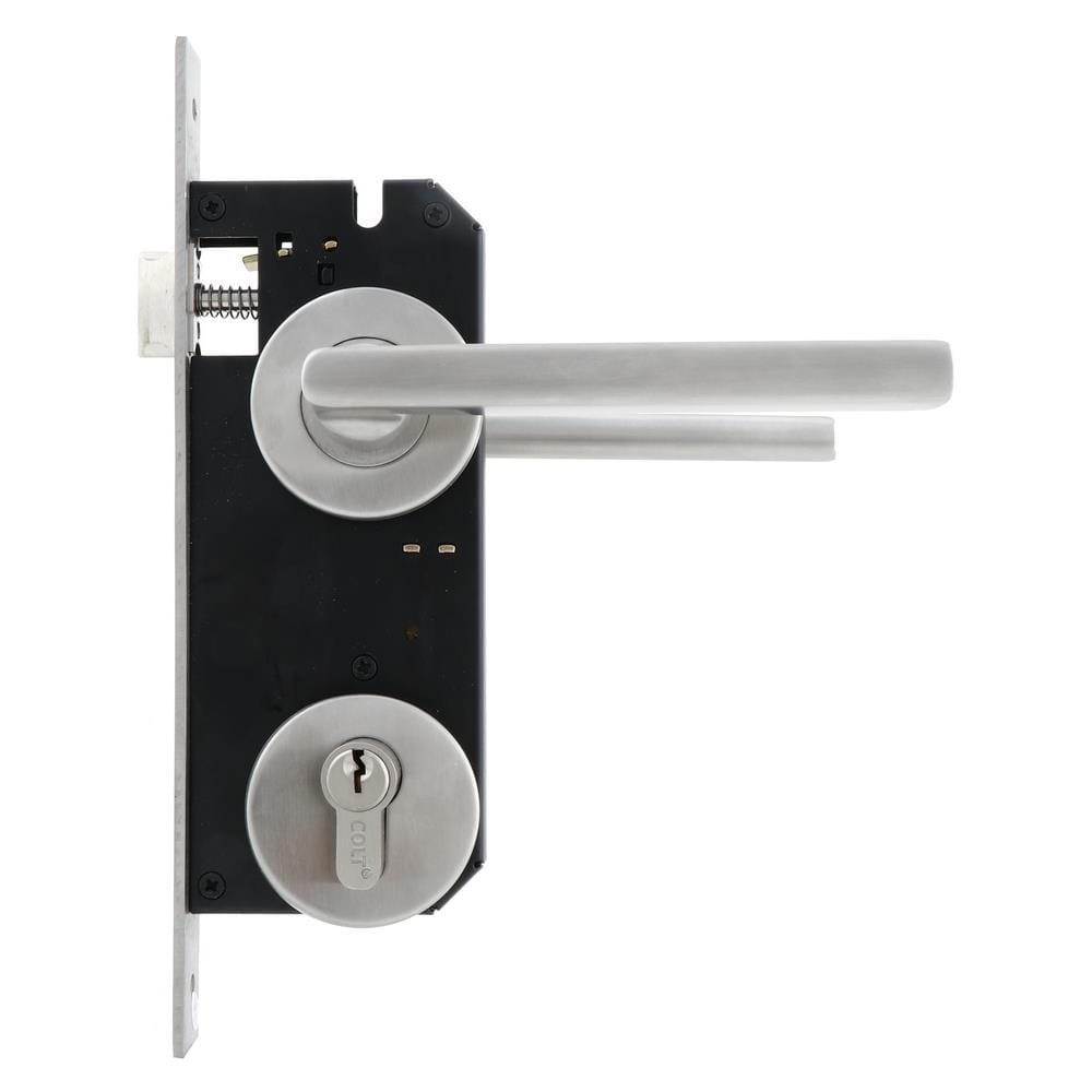 มือจับก้านโยกห้องทั่วไป MORTISE  COLT C1K01 TS02 811 สีสเตนเลส