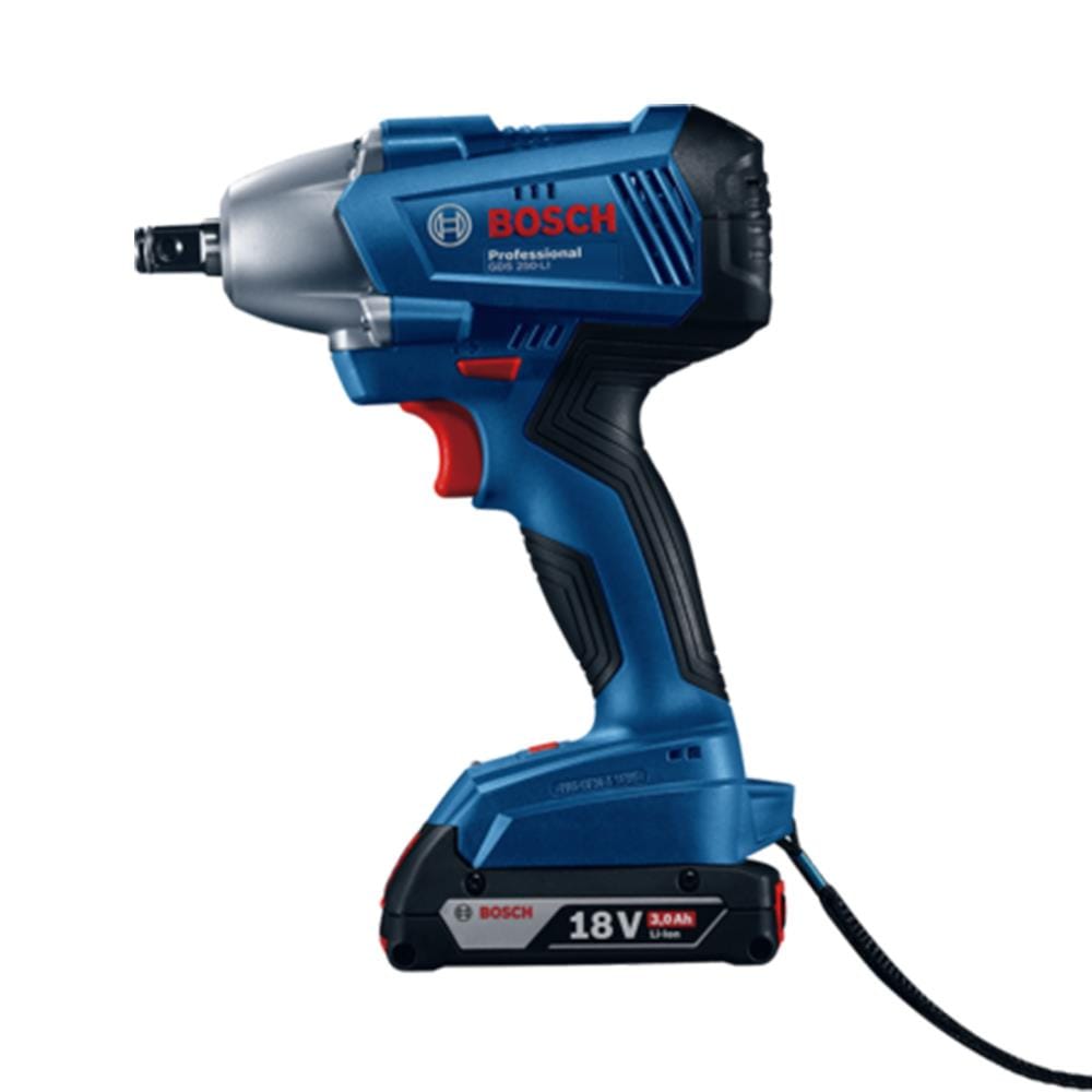 CORDLESS IMPACT WRENCH (BATTERY INCLUDED) BOSCH GDS250 18V