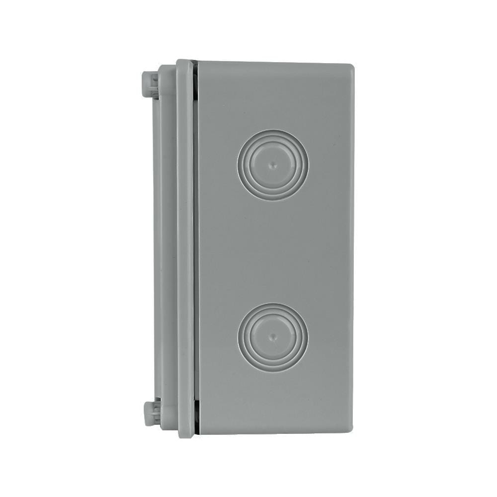 WATERPROOF PLASTIC JUNCTION BOX ELECKTA 6X6IN GREY