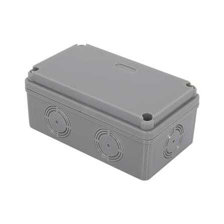 WATERPROOF PLASTIC JUNCTION BOX ELECKTA 2X4IN GREY