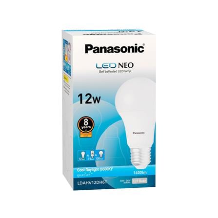 หลอด LED PANASONIC NEO 12 วัตต์ DAYLIGHT E27_1