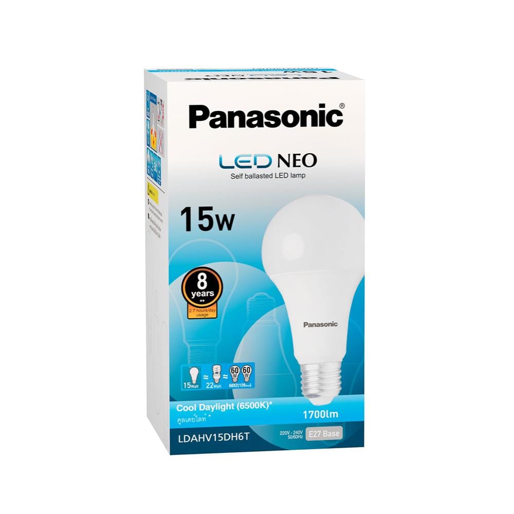 LED BULB PANASONIC NEO 15W DAYLIGHT E27