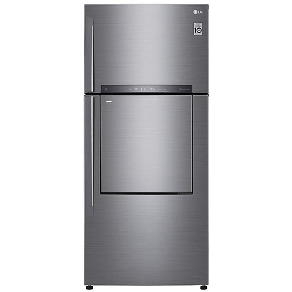 ตู้เย็น 2 ประตู LG GN-A702HLHU.APZP 18.1 คิว สีเงิน INVERTER LINEAR COMPRESSOR