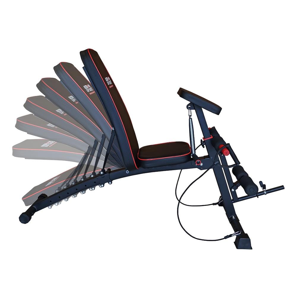 POWER BENCH ALTROM SPORT AL-021D BLACK-RED