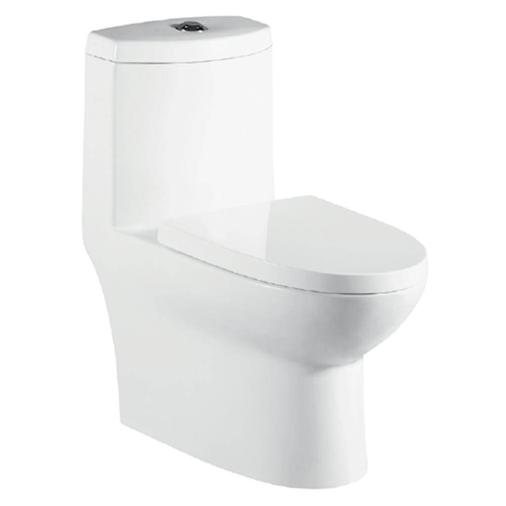 สุขภัณฑ์ 1 ชิ้น HAFELE 495.61.401 3/6L สีขาว