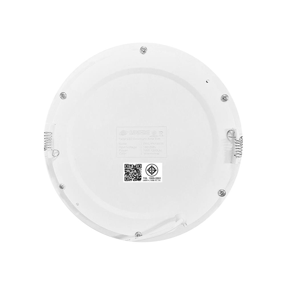 ดาวน์ไลท์ LED NAGAS DWL ALMA 5 นิ้ว 6 วัตต์ WARM WHITE สีขาว