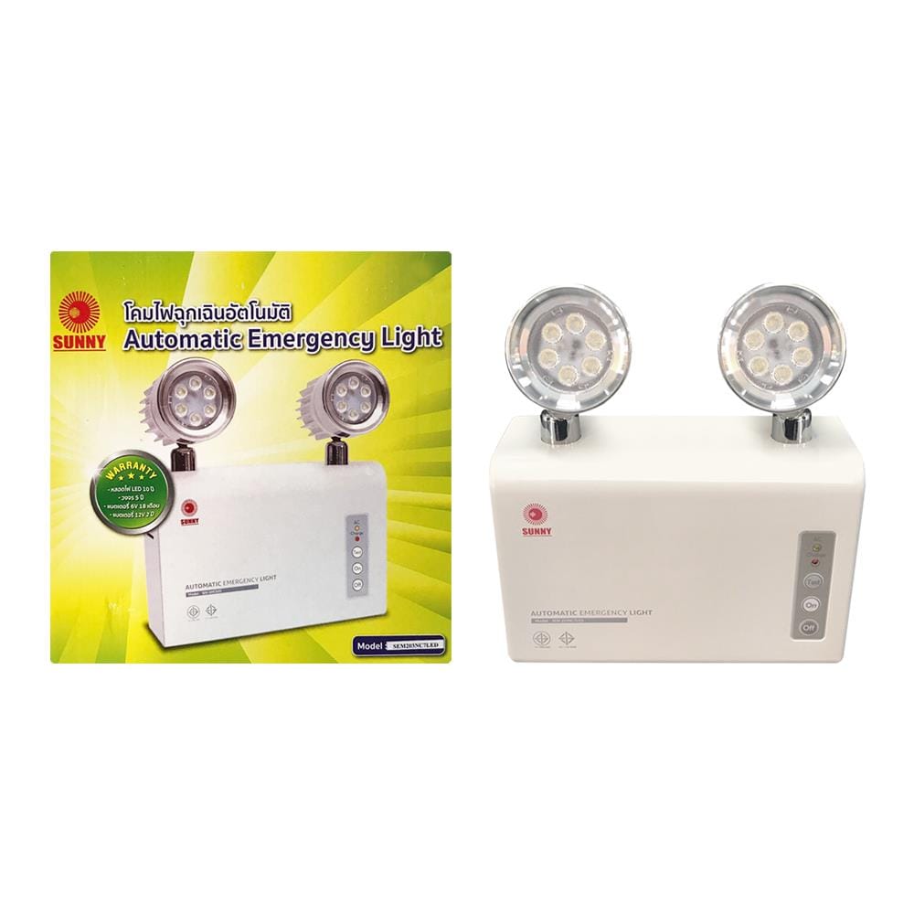 LED EMERGENCY LIGHT SUNNY SEM203NC7 7 HOURS COOL WHITE