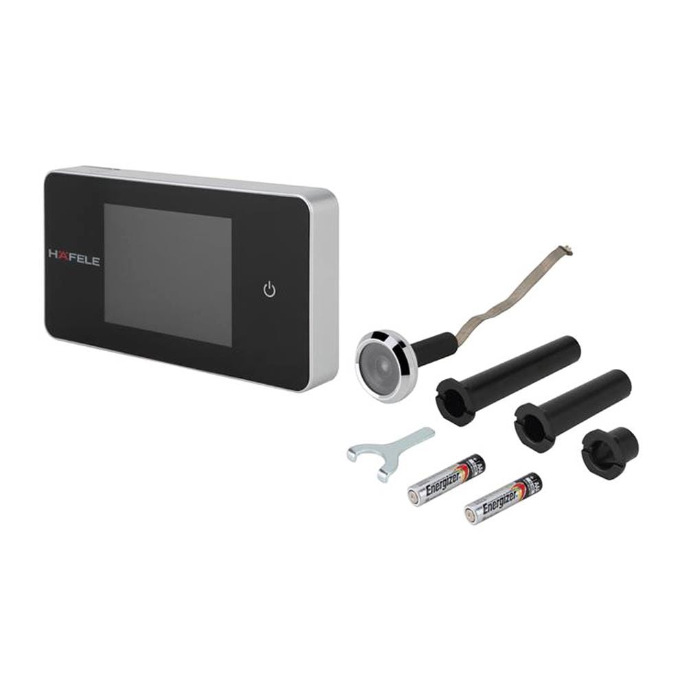 DIGITAL DOOR VIEWER HAFELE 489.70.433 BLACK