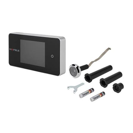 DIGITAL DOOR VIEWER HAFELE 489.70.433 BLACK_0