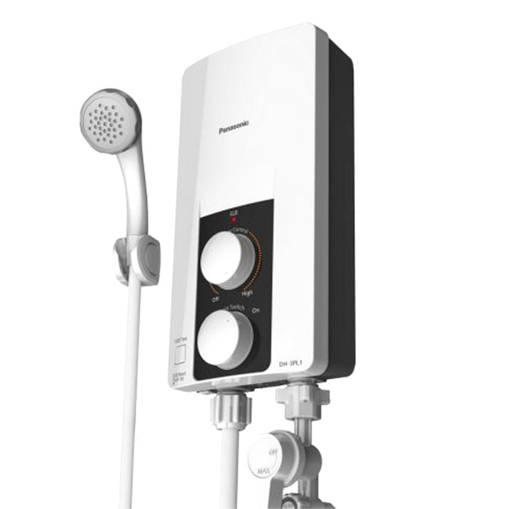 เครื่องทำน้ำอุ่น PANASONIC DH-3PL1TK 3500 วัตต์ สีขาว
