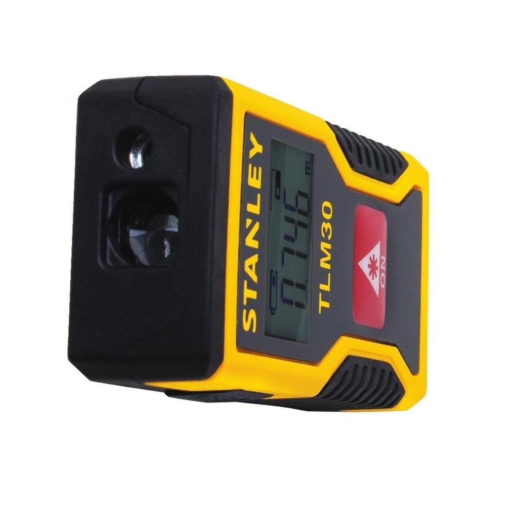 POCKET LASER DISTANCE MEASURER STANLEY STHT77425 TLM30 BLACK/YELLOW