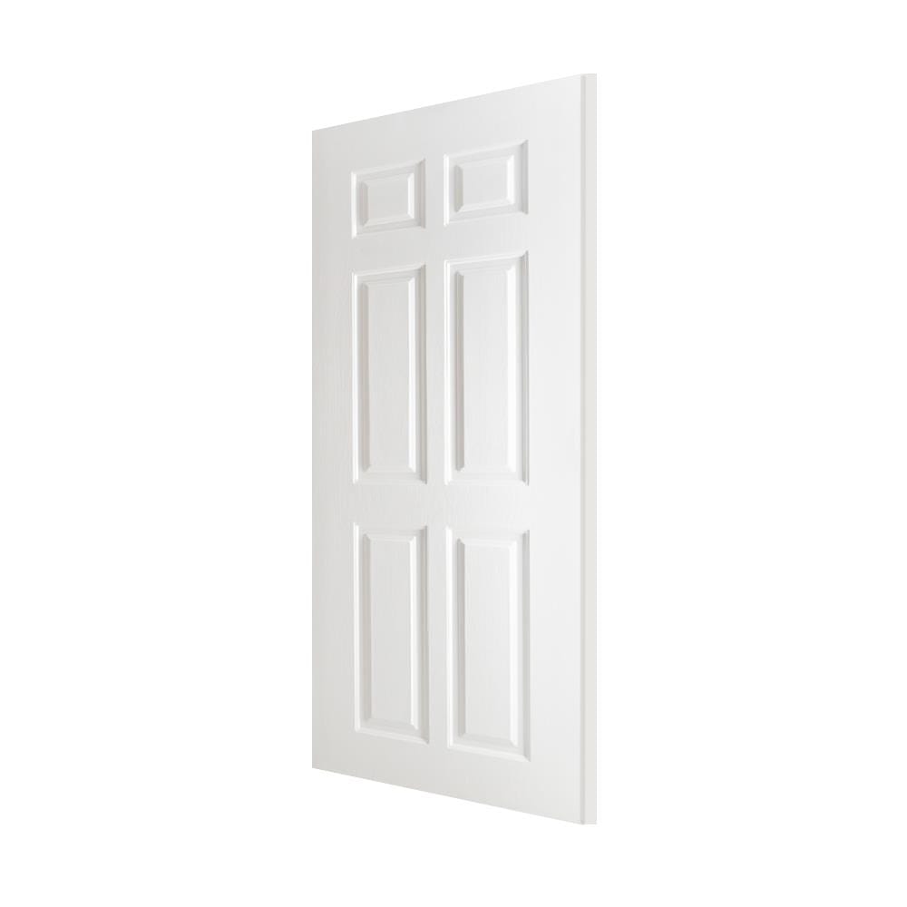 ประตูภายนอก UPVC PARAZZO MN003 80X200 ซม. สีขาว ไม่เจาะลูกบิด