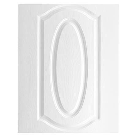ประตูภายนอก UPVC AZLE ET02 70x200 ซม. สีขาว ไม่เจาะลูกบิด_2