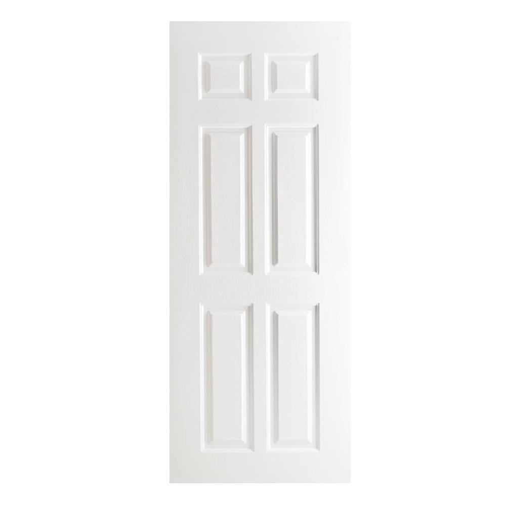 ประตูภายนอก UPVC PARAZZO MN003 70X200 ซม. สีขาว ไม่เจาะลูกบิด