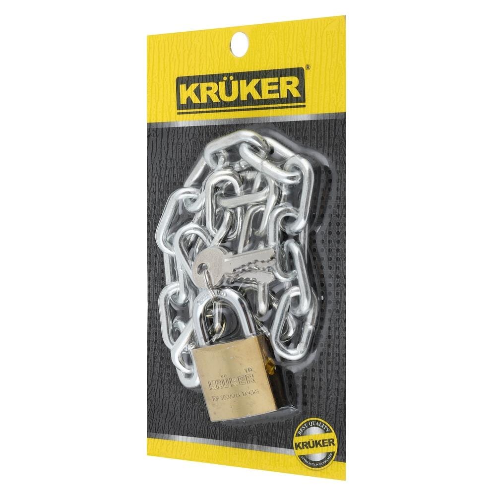 กุญแจโซ่คล้อง KRUKER 50 ซม.