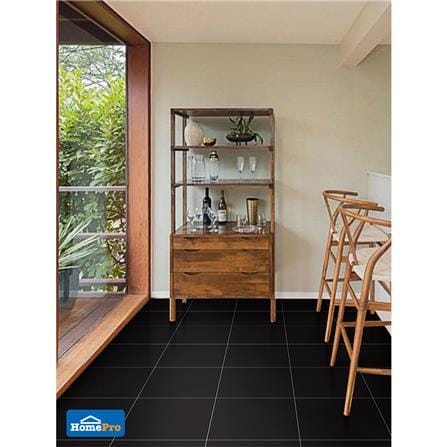กระเบื้องพื้น 40x40 ซม. ออสโล นิว II แบล็ค_3