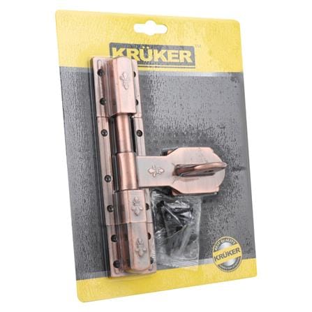 กลอนขวาง KRUKER 4094 6 นิ้ว สีทองแดงรมดำ_2