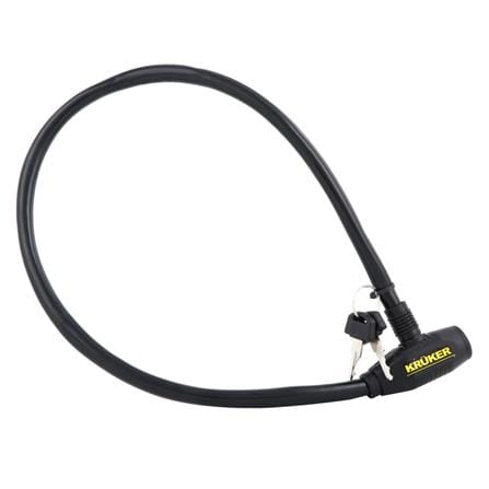 กุญแจจักรยาน KRUKER CABLE LOCK สีดำ_0