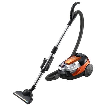 เครื่องดูดฝุ่นแบบกล่อง HITACHI CV-SE230V สีส้ม