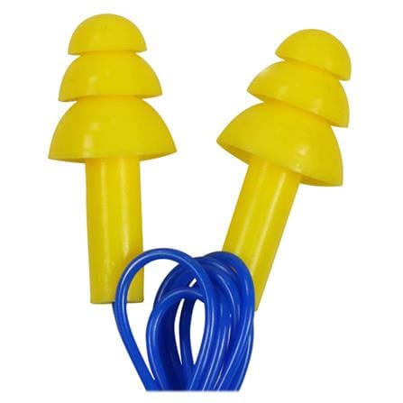 ที่อุดหูซิลิโคนมีสาย PANGOLIN สีเหลือง_1