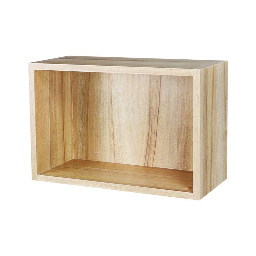 ชั้นติดผนัง STACKO METIC 45x20x30 ซม. สีโรมา