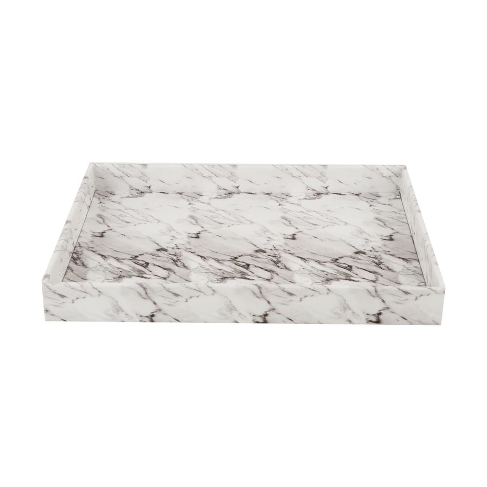 ถาด PVC KAN LEATHER MARBLE L 25x35 ซม.