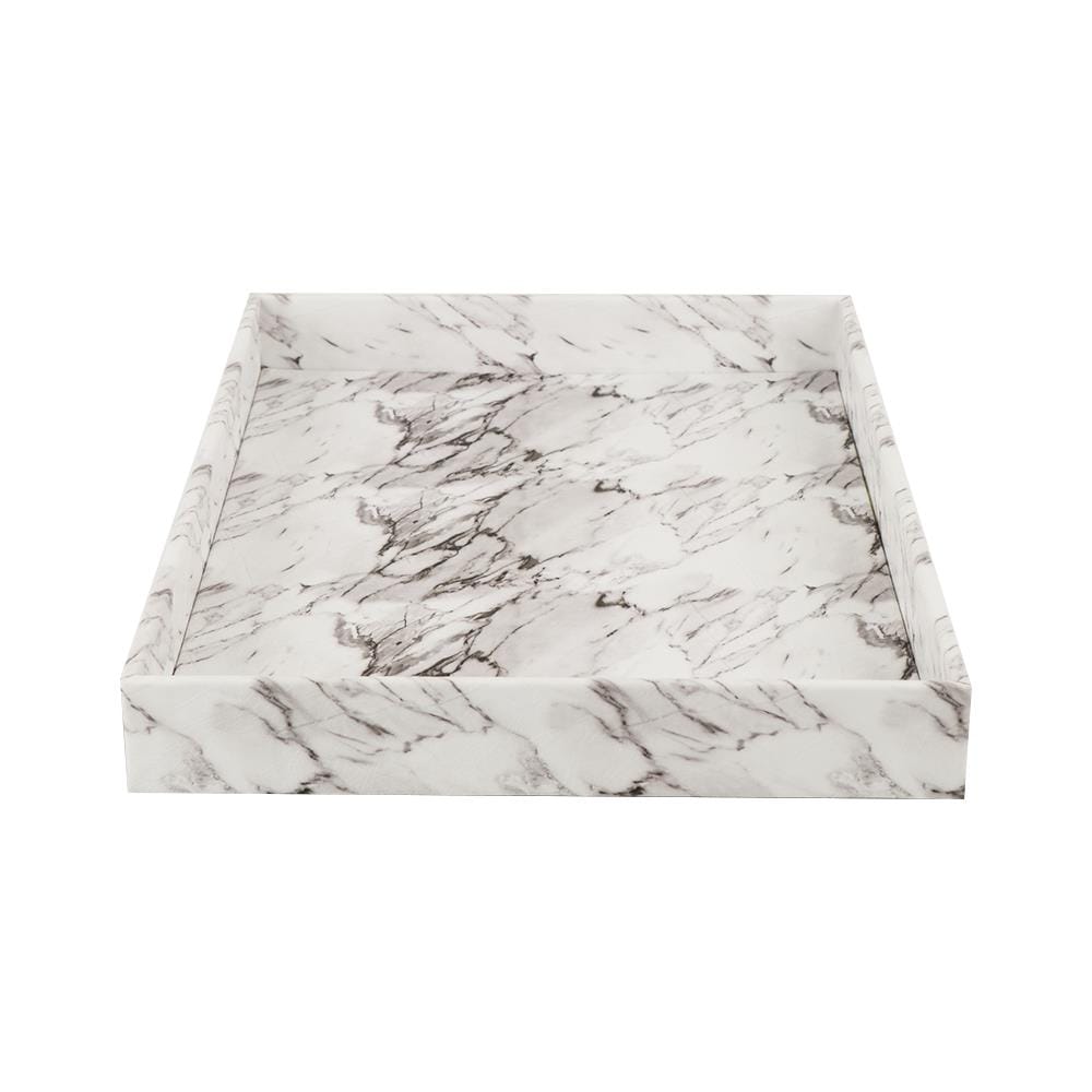 ถาด PVC KAN LEATHER MARBLE L 25x35 ซม.