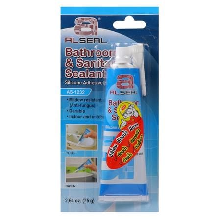 ซิลิโคนไร้กรด ALSEAL 75 กรัม สีขาว_1