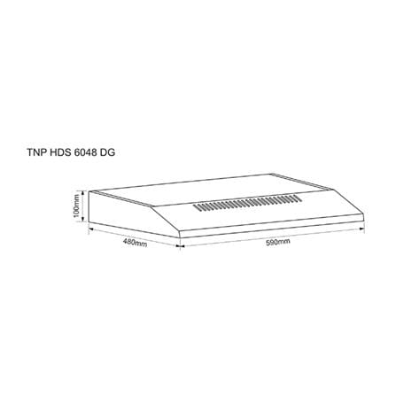 STANDARD HOOD TECNOPLUS HDS6048DG 60CM_1