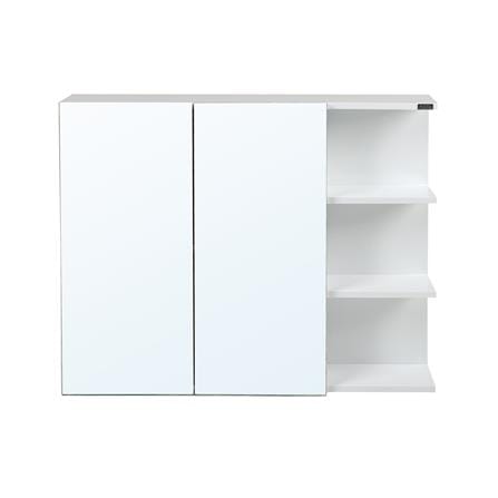 ตู้กระจก PVC MOYA VM-C1402 สีขาว