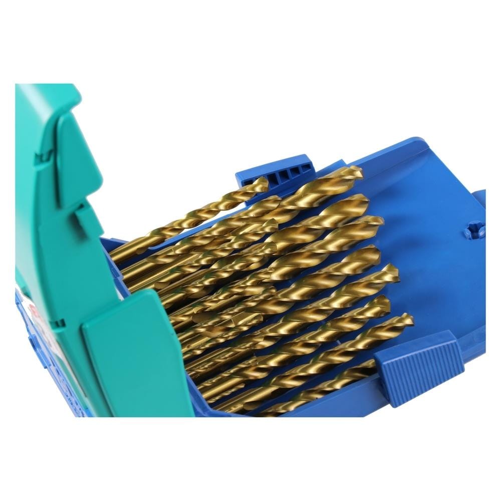 ดอกเจาะเหล็ก HELLER HSS-TIN 19 ชิ้น/ชุด