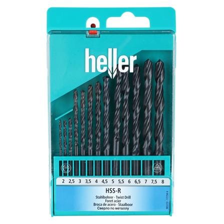 ดอกเจาะเหล็ก HELLER HSS-R 13 ชิ้น/ชุด_1
