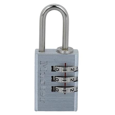 กุญแจรหัสคล้อง MASTER LOCK 7620EURD 20 มม. สีเงิน_0