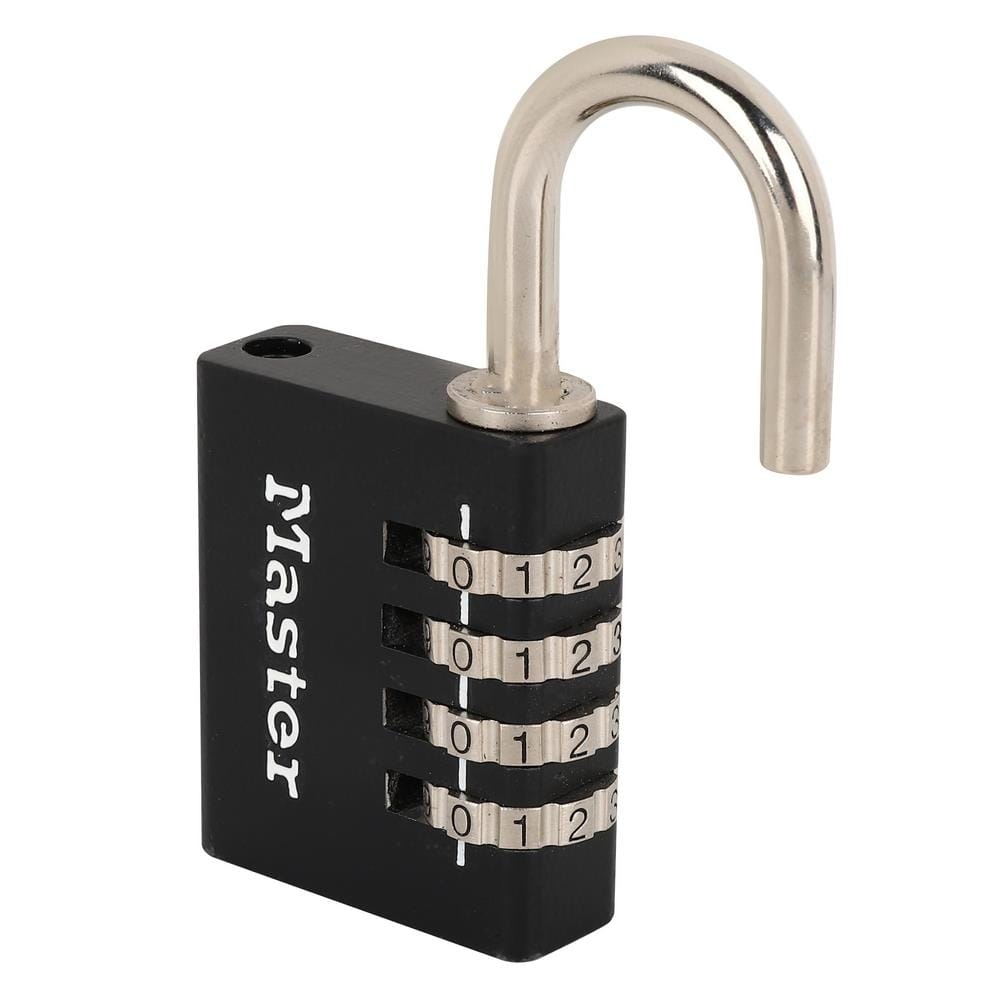 กุญแจรหัสคล้อง MASTER LOCK 7640EURDBLK 40 มม.