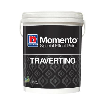 สีสร้างลาย NIPPON PAINT Momento Travertino 25kg_0