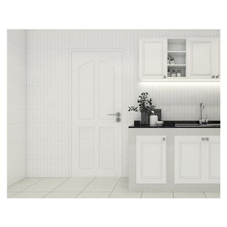 ประตูห้องน้ำ UPVC PARAZZO ML006 S 70X200 ซม. สีขาว เจาะลูกบิด_3